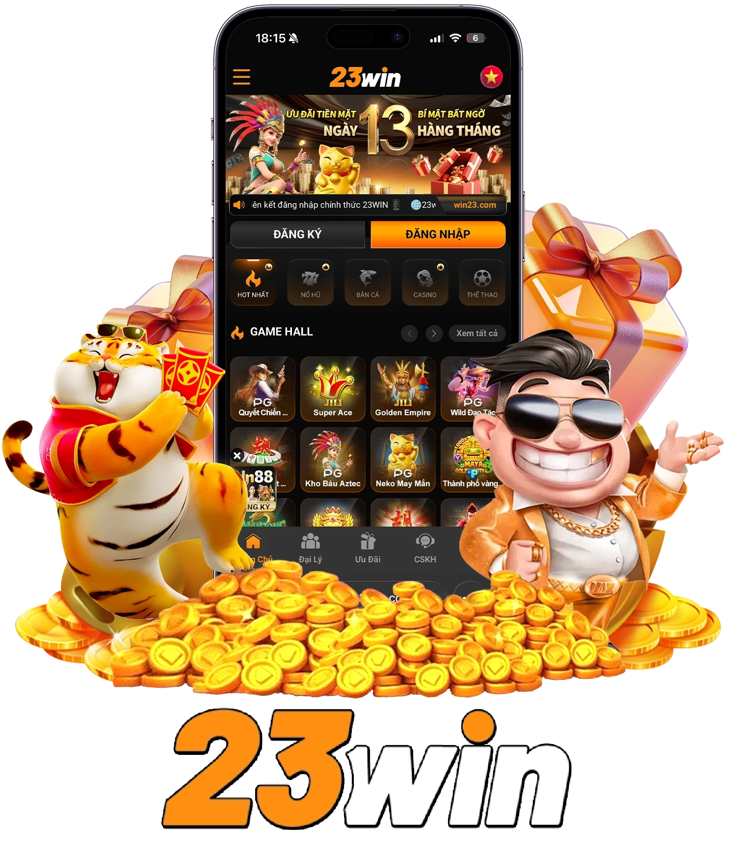 Nội dung ứng dụng tại 23Win